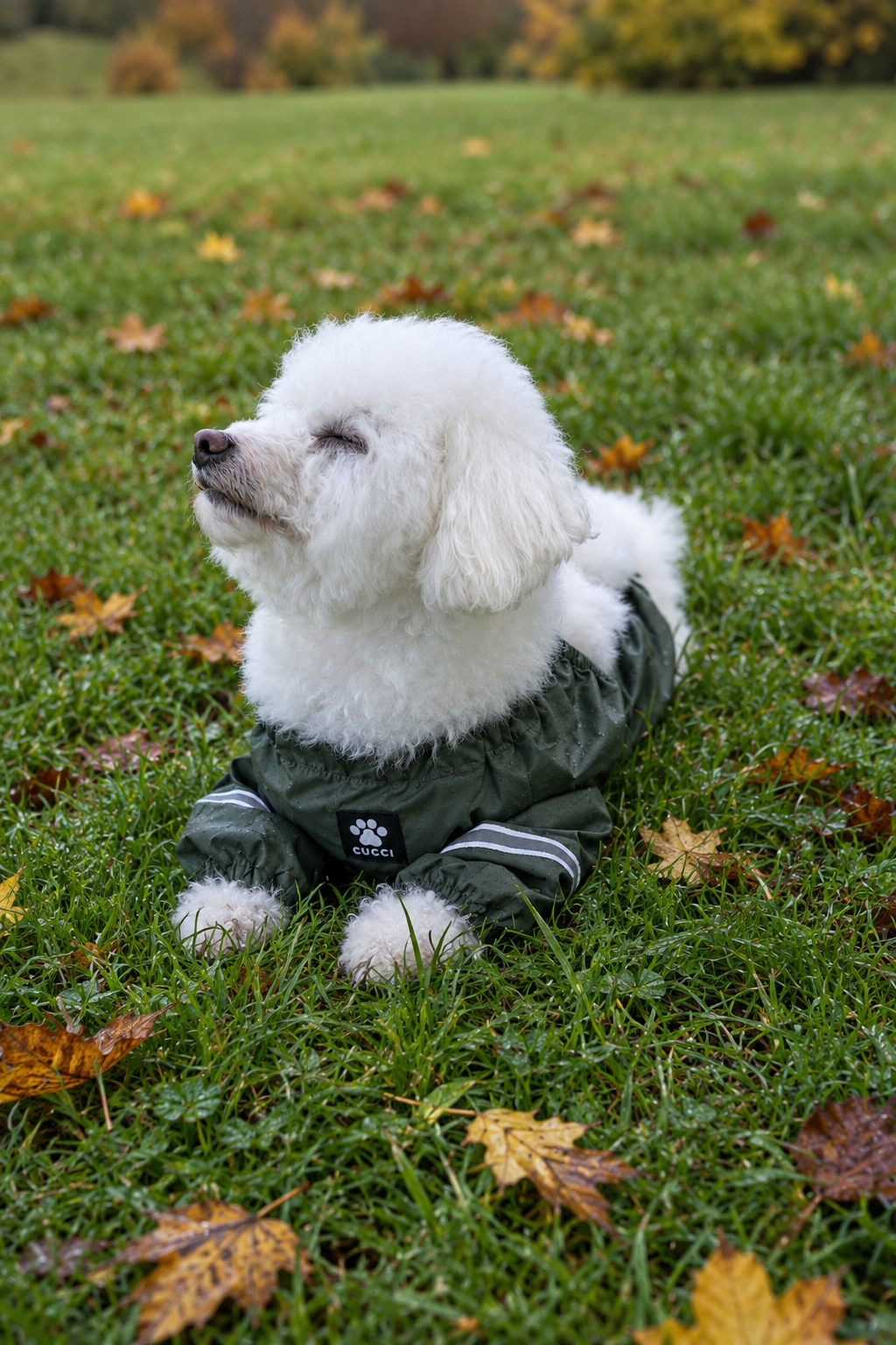 Sherwood Forest dog mud suit